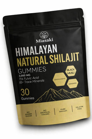 Miasaki Pure Himalayan Shilajit Gummies