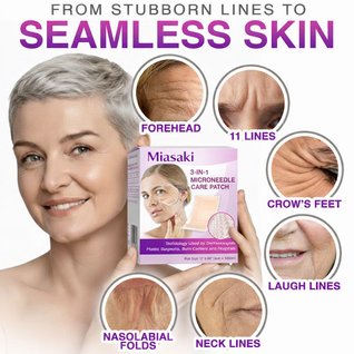 Miasaki 3-in-1 Microneedle Anti-Aging Patch