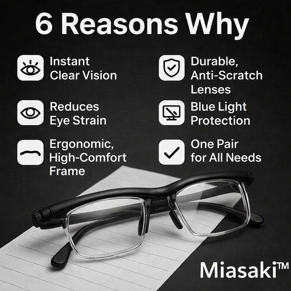 Miasaki Adjustable Vision Glasses
