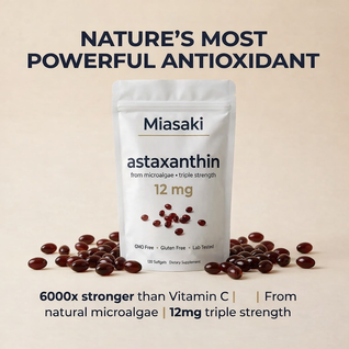 Miasaki Astaxanthin 12mg Softgels