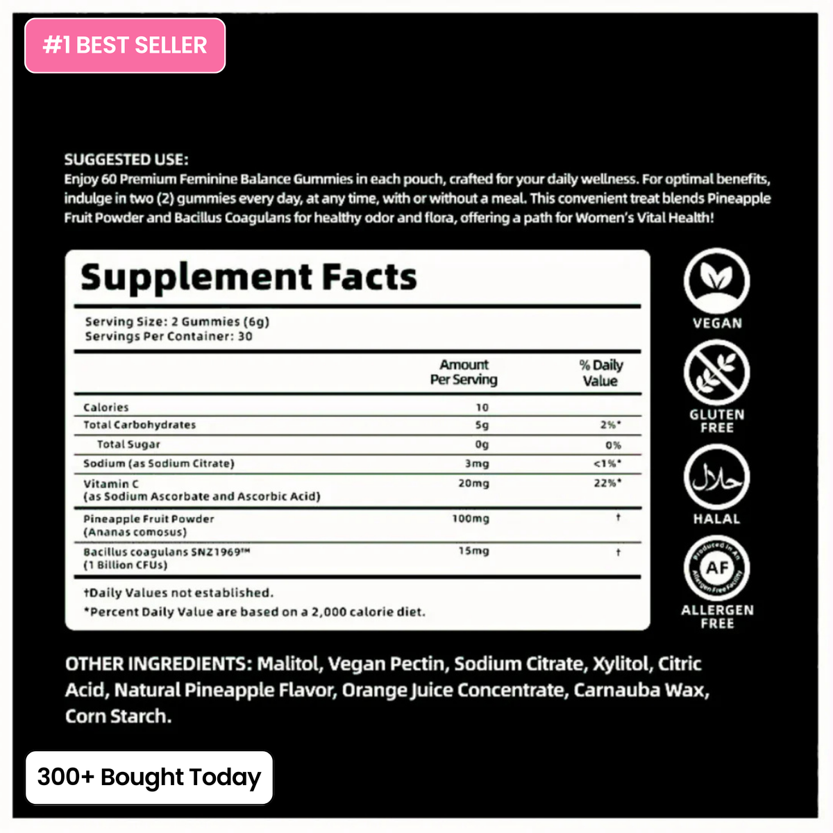 Her+ Feminine Balance Gummies