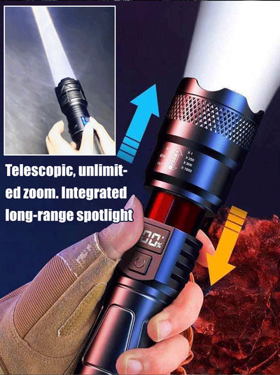 Miasaki Strong Retractable LED Flashlight