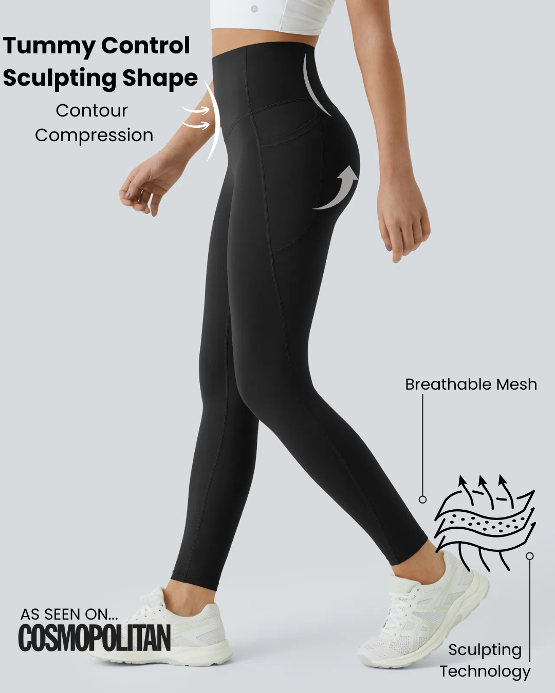 Curve-Hugging Leggings