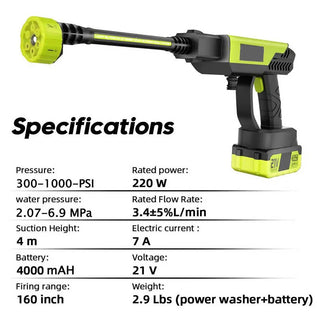 Miasaki Portable Power Washer