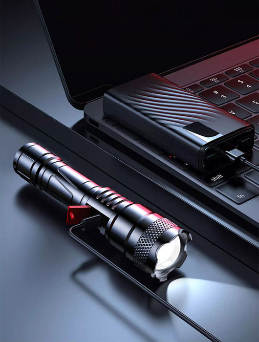 Miasaki Strong Retractable LED Flashlight